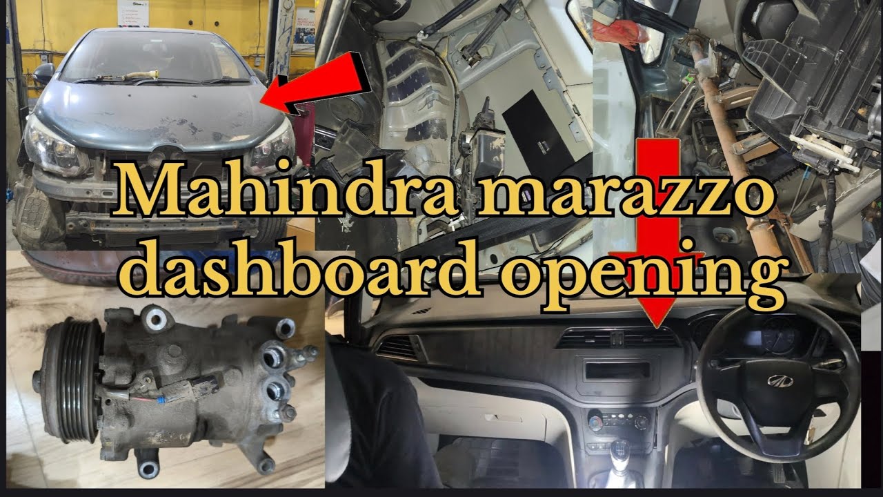 Mahindra marazzo opening dashboard