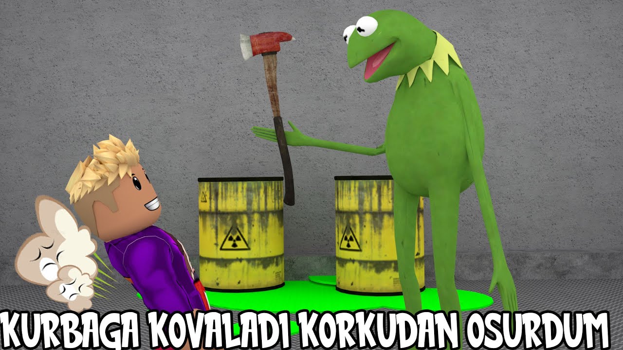 Kurbağa Kovaladı Korkudan Osurdum | Roblox Frogge