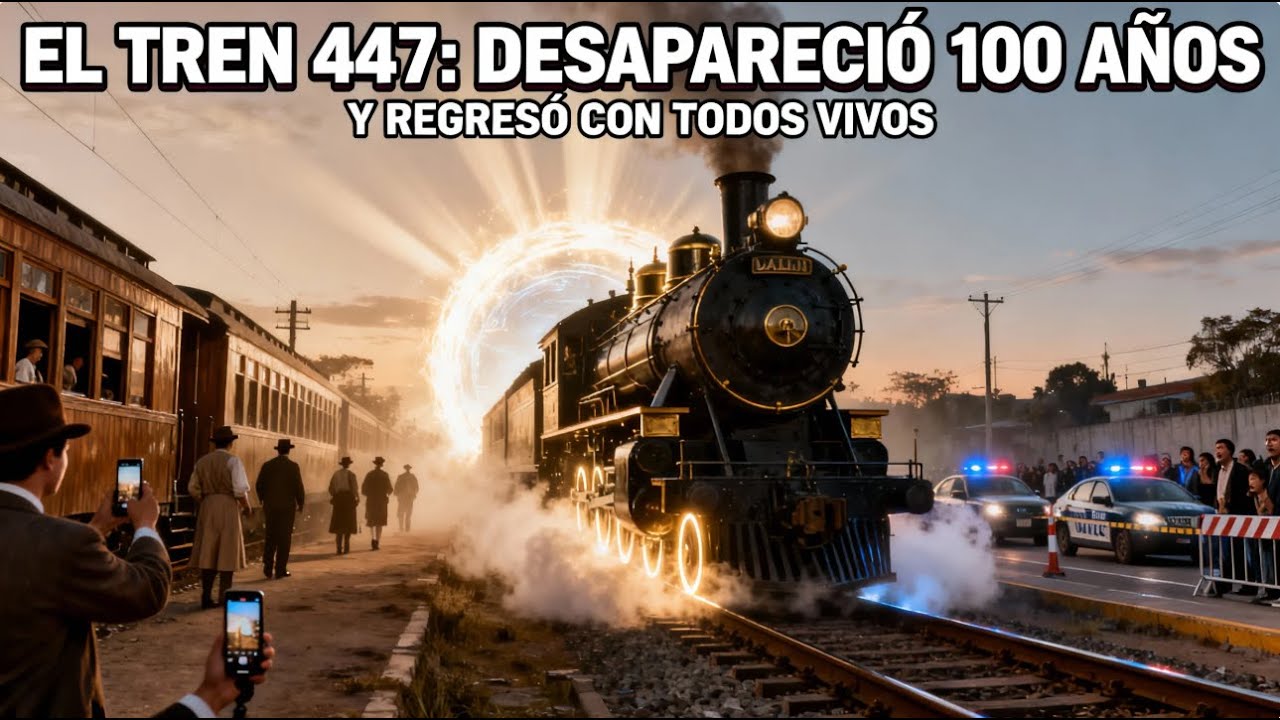 EL TREN 447 DESAPARECIÓ EN 1924… Y REGRESÓ 100 AÑOS DESPUÉS