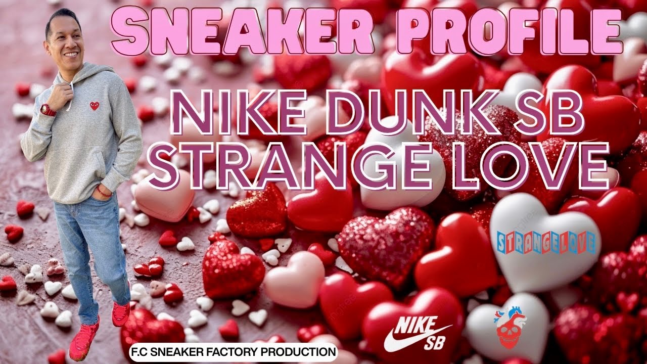 PERFECT FEBRUARY /VALENTINES SHOE NIKE DUNK SB STRANGELOVE #FEBRUARY #VALENTINESDAY #NIKESB #PINK