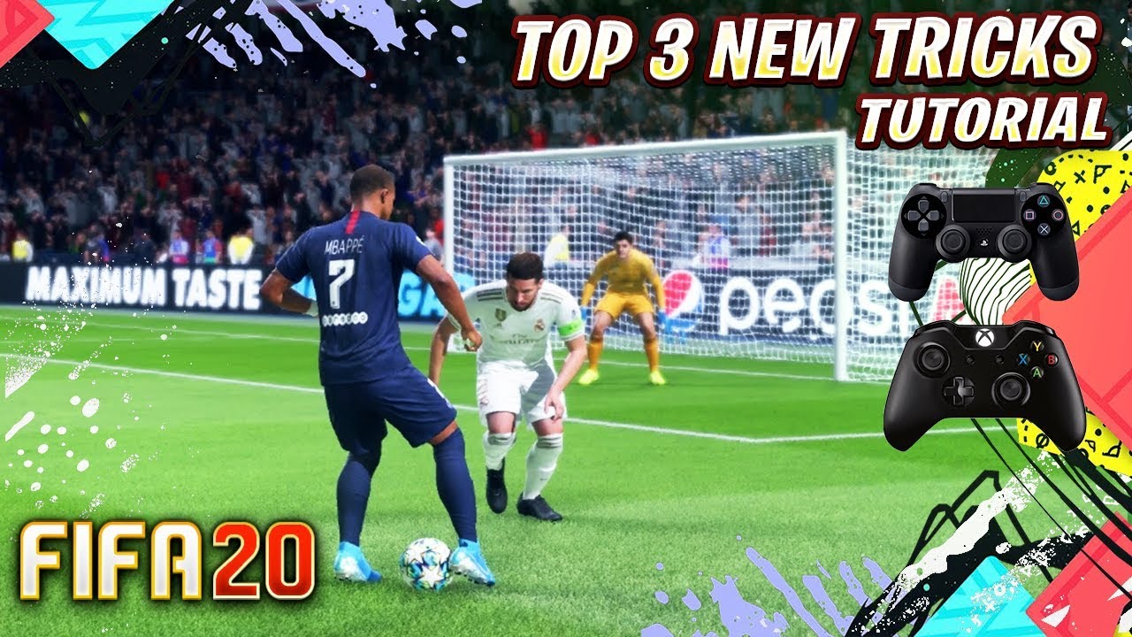 FIFA 20 TOP 3 NEW TRICKS YOU NEED TO KNOW - GAME CHANGING NEW TRICKS TO WIN GAMES !!!