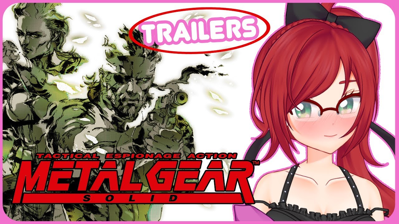 『BLIND REACTION』Vtuber experiences Metal Gear Solid trailers for the first time