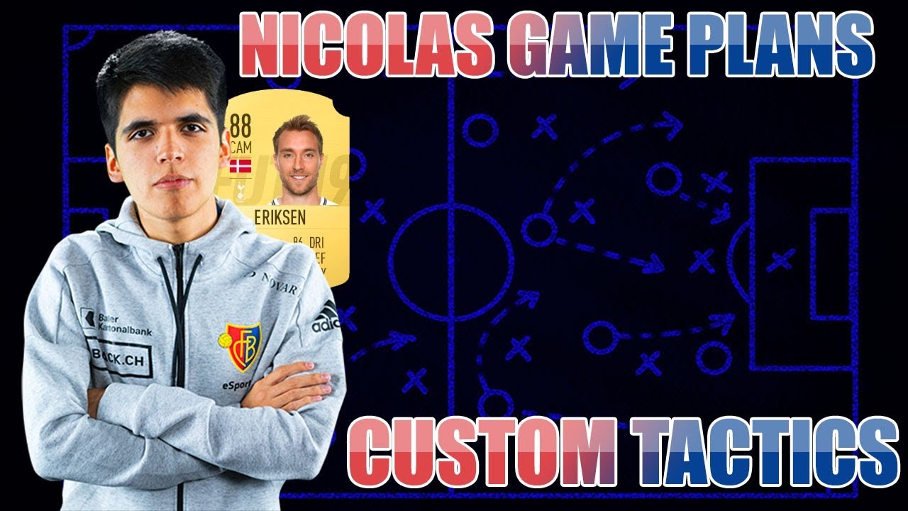 FIFA 19 PRO PLAYER NICOLAS99FC Game Plans and Custom Tactics