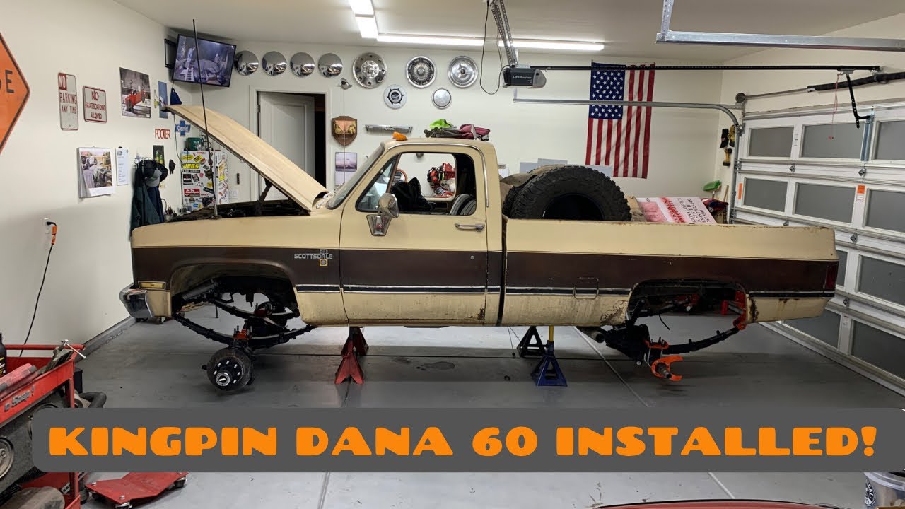K30 Trail Build, установлена ​​передняя ось Kingpin D60!