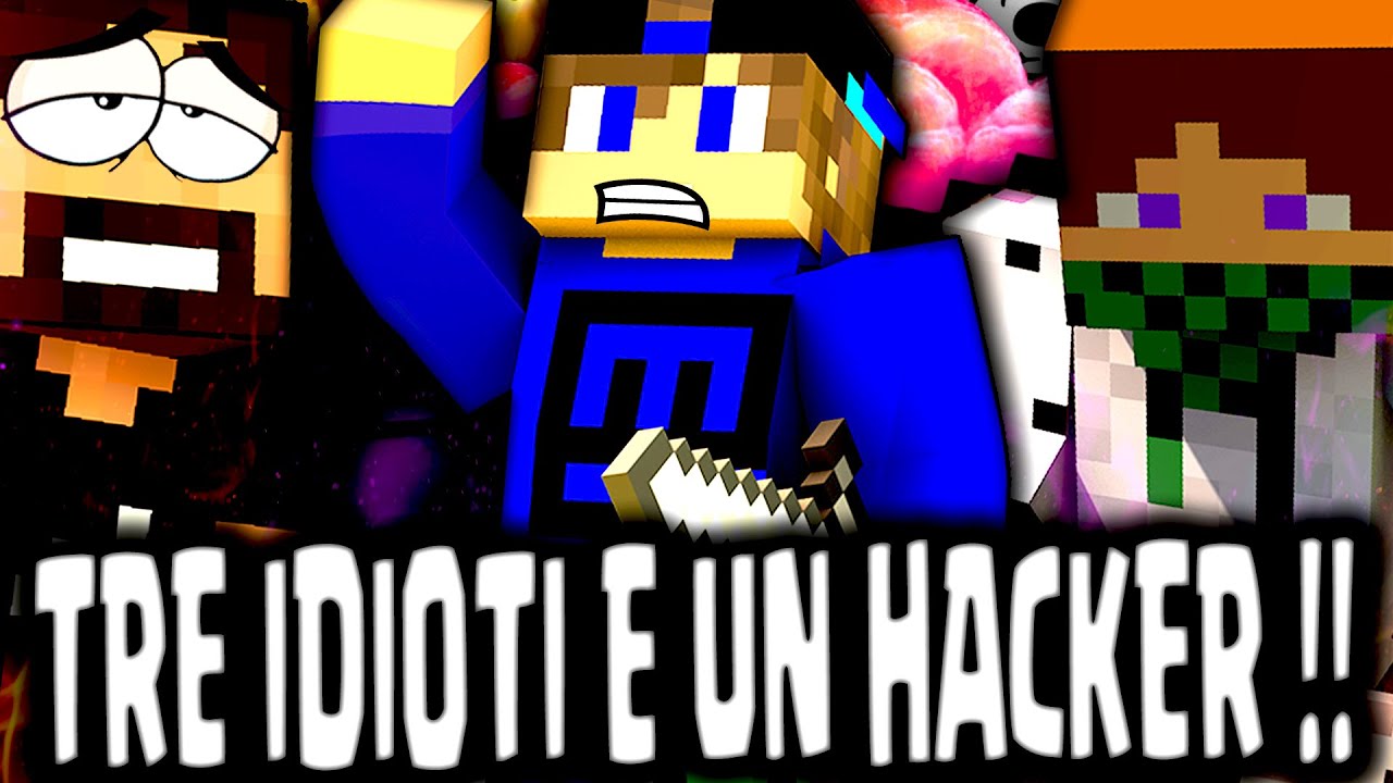 TRE IGNORANTI E UN HACKER INFAME !!! - Minecraft EGGWARS ITA w/ Marcy TearlessRaptor