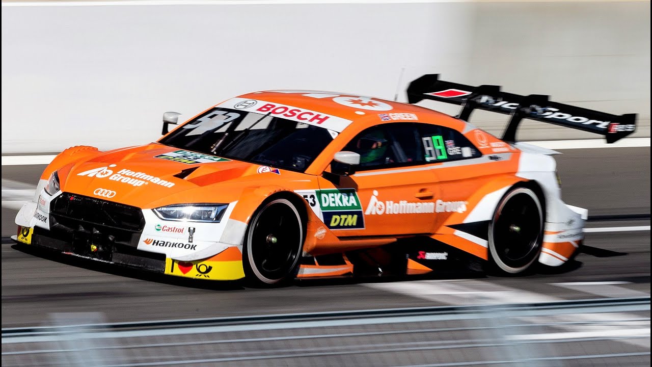 Audi RS 5 DTM Test Rides