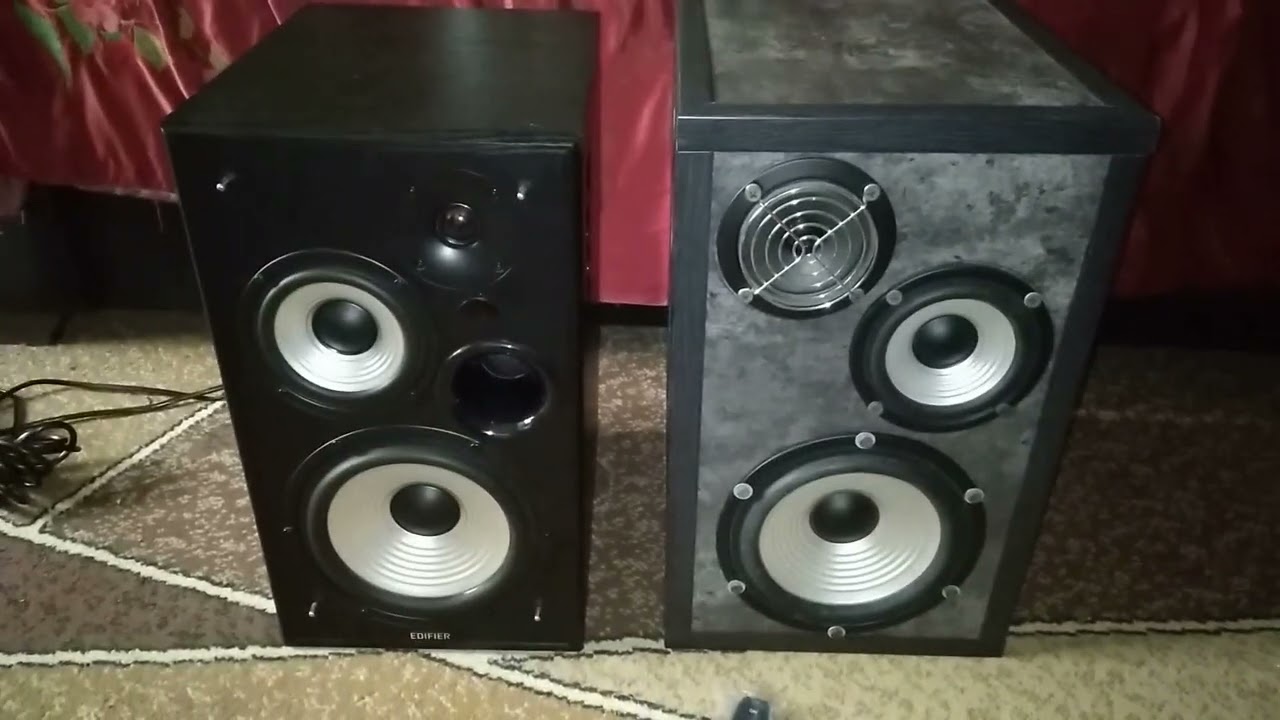 Edifier R2750.Один усилитель на все полосы или tri - amping?