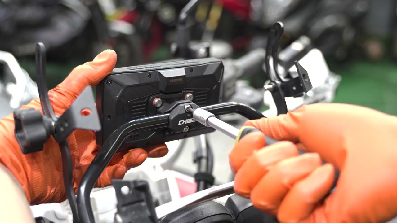 Instalación soporte CHIGEE para barra transversal para AIO-5