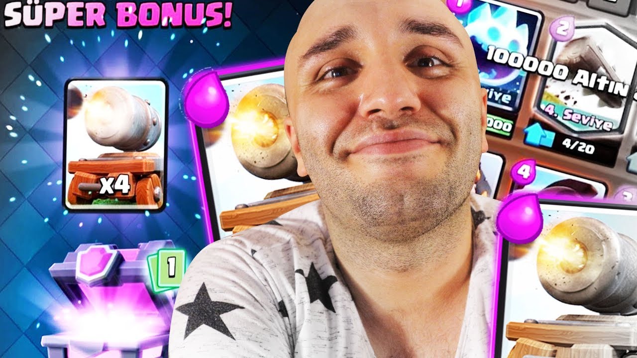 B&Uuml;Y&Uuml;L&Uuml; SANDIKLARI TOP ARABASI İ&Ccedil;İN A&Ccedil;TIM EFSANEVİ KART GELDİ - Clash Royale