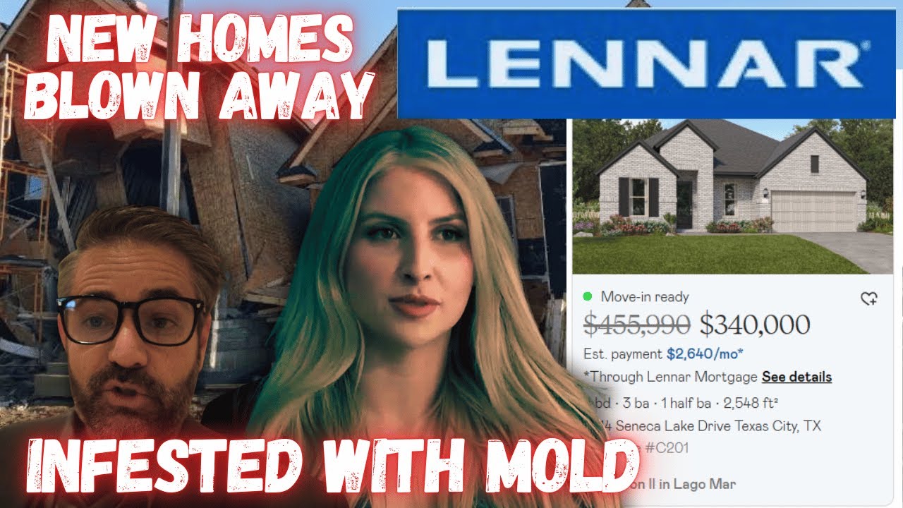 🚨STOP! BUYING A LENNAR HOME? | HOMEOWNER SUES, MOLD WARNING