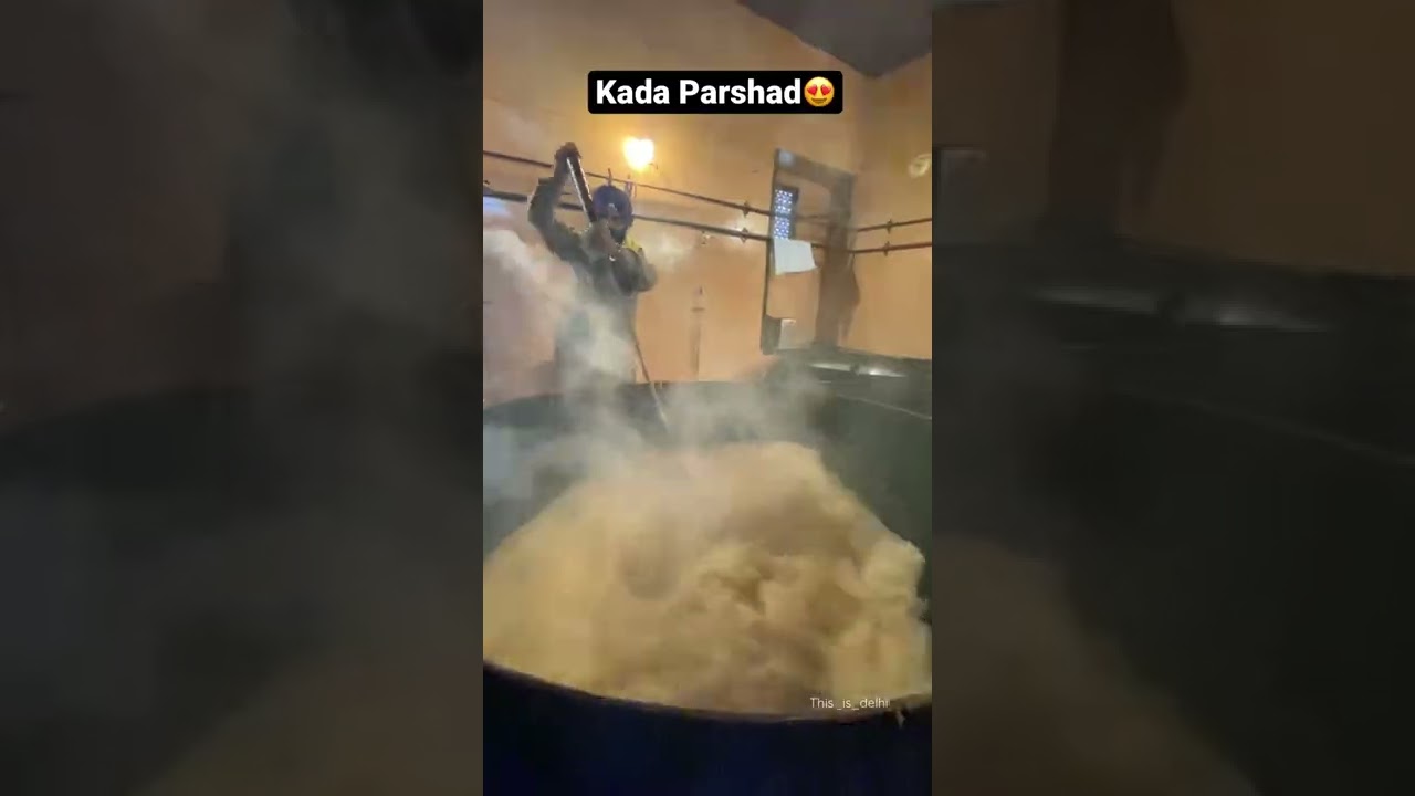 Kada Parshad ki Full making😍|| Golden Temple, Amritsar || #shorts #youtubeshorts #viral #waheguru