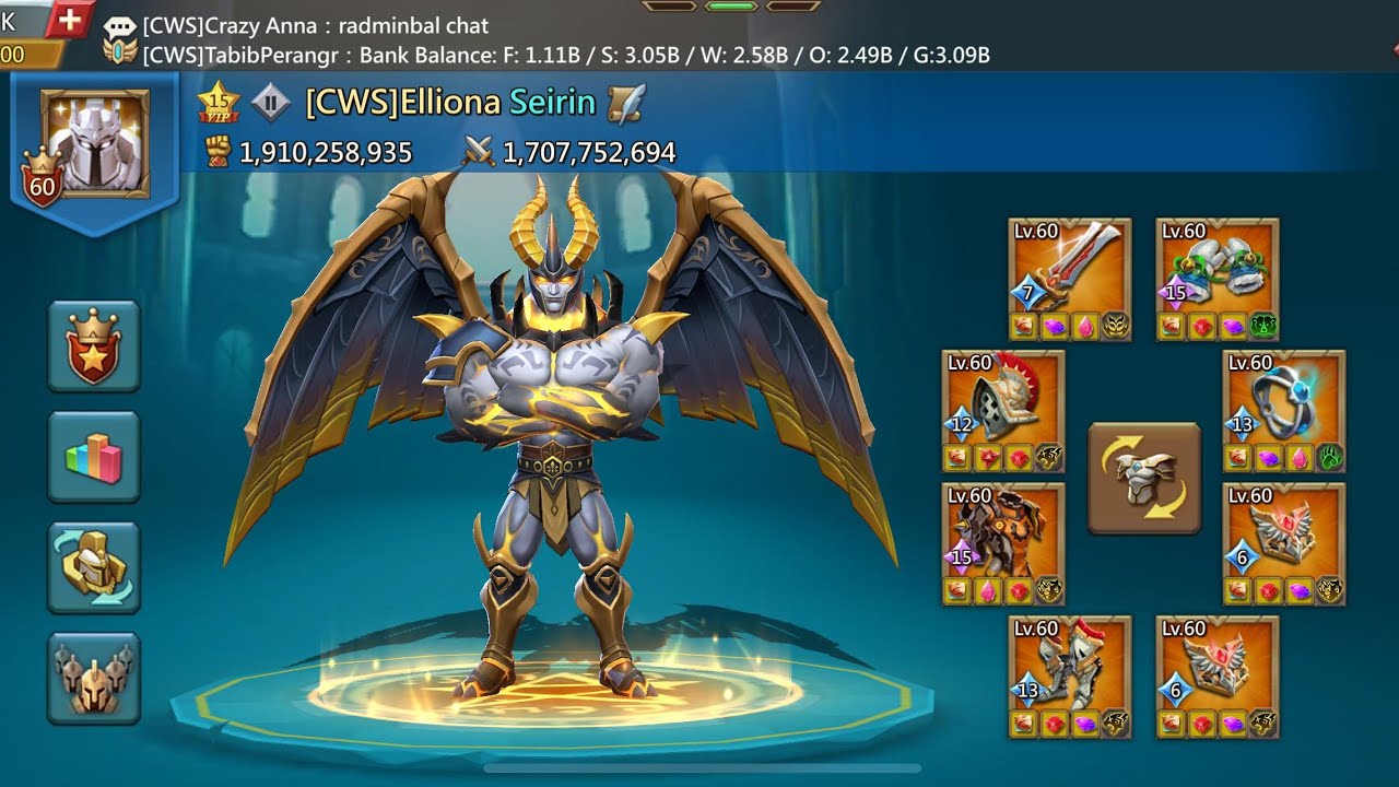 Gasken Tonton Review Account RL KD Muda🔥🔥🔥  #lordsmobile #fullchamplordsmobile 