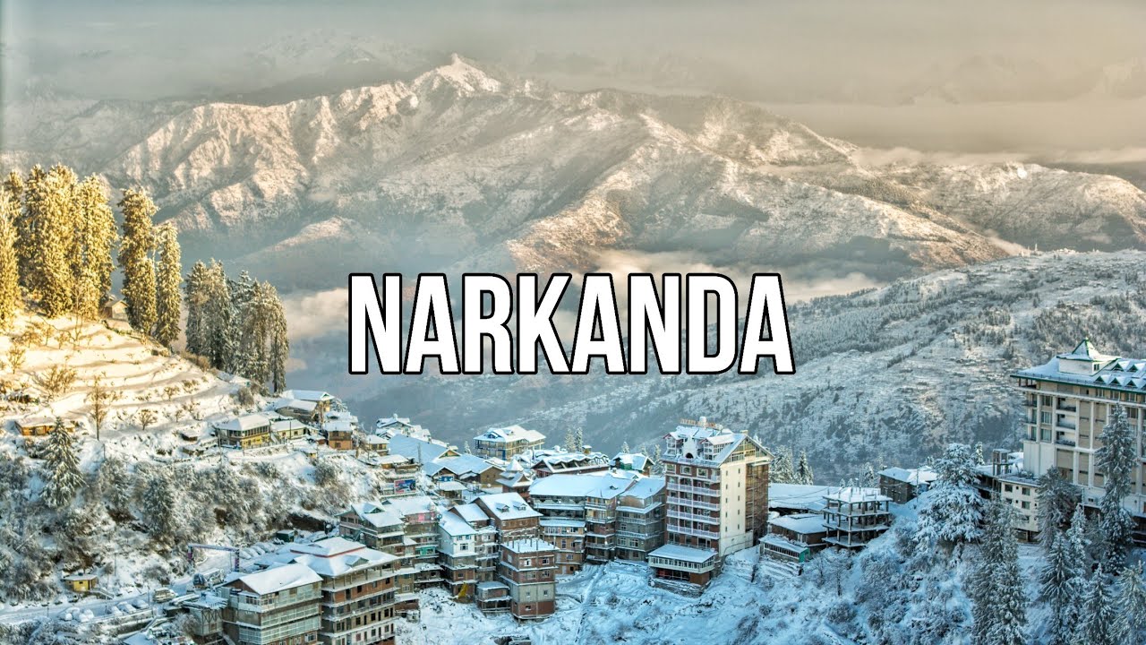 Snowy Beauty of Narkanda - 4K Drone Cinematic #djiair3s