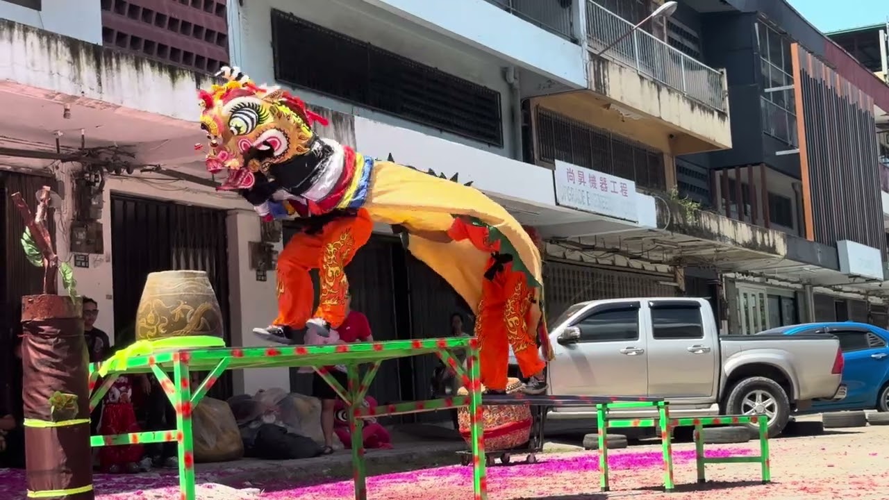 PERSATUAN TARIAN NAGA UNICORN SINGA THIEN VUI PENAMPANG SABAH (PERSEMBAHAN UNICORN TRADITIONAL)
