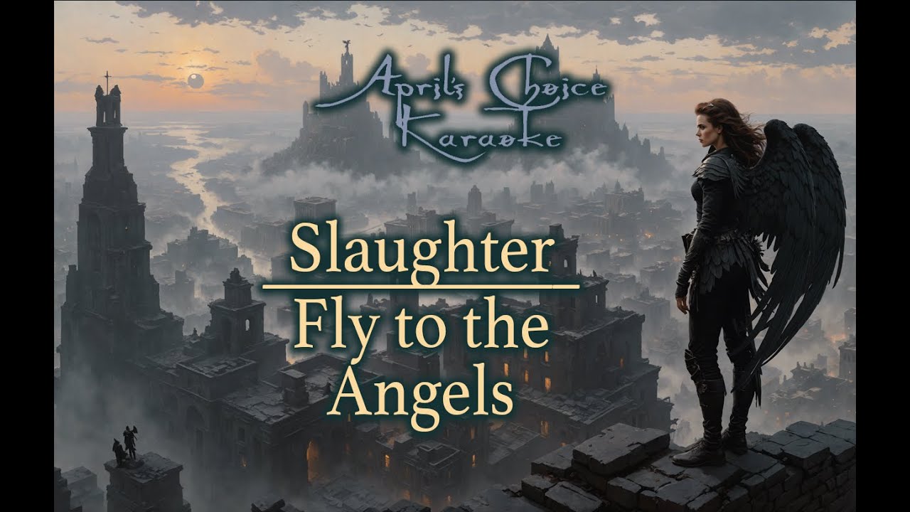 Slaughter - Fly to the Angels - Karaoke Instrumental with Lyrics - April's Choice Karaoke