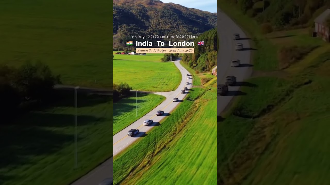 India to London by Road | Road to London | Season 8 | 2025  #indiatolondon #roadtolondon2025 #short