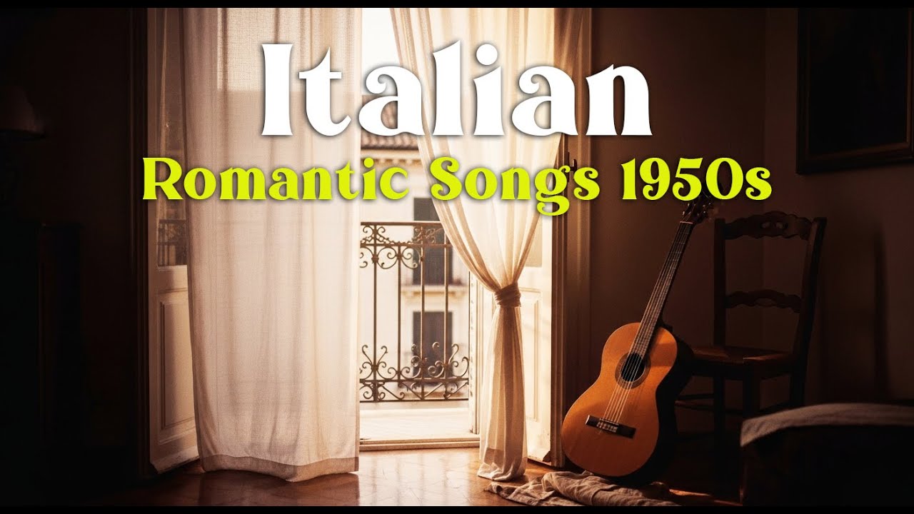 Italian Love Songs 50s Vol. 07 🌇 Mediterranean Romance 1950s