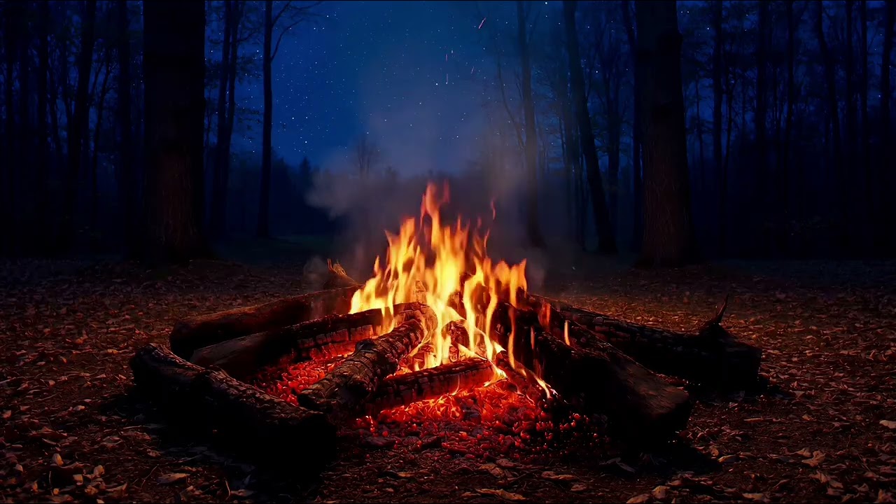 ASMR Bonfire background noises