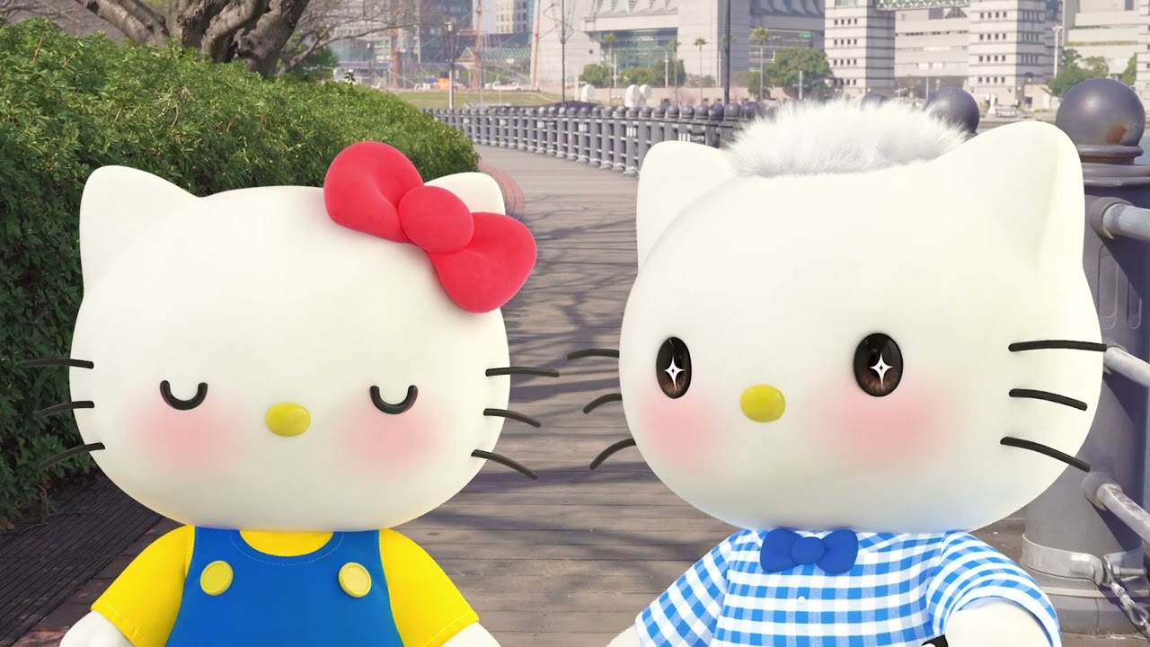 （非公式）【ホワイトデー】キティ💕ダニエルラブラブ横浜デート✨【HELLO KITTY / ハローキティ】