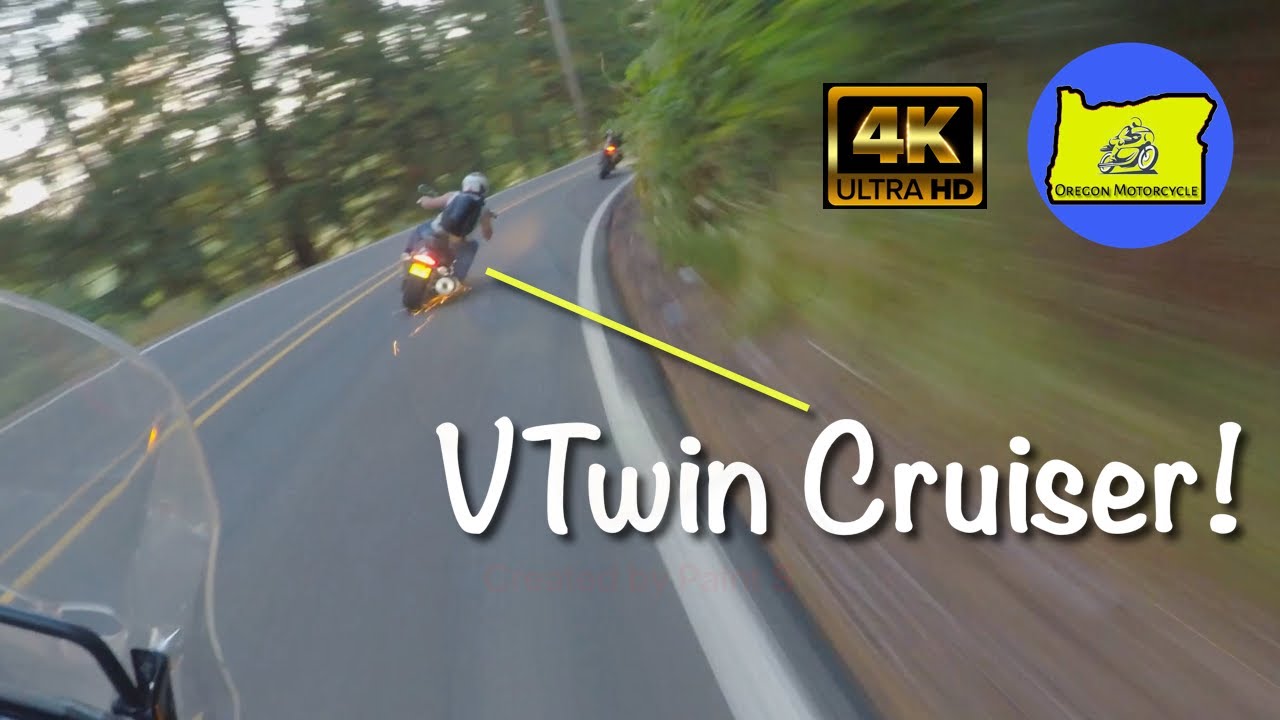 Throwing Sparks @55 mph Road Star Warrior | Oregon Motorcycle 2021