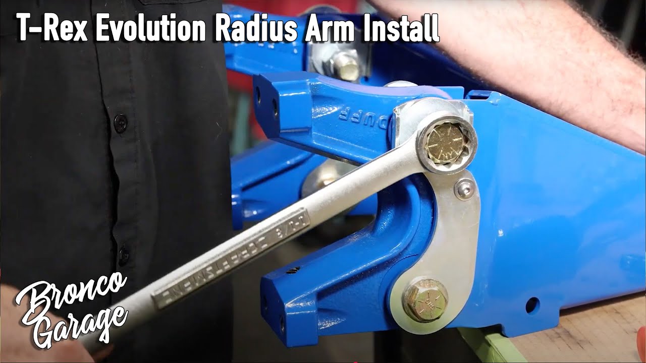 Инструкция по установке T-Rex Evolution Radius Arm