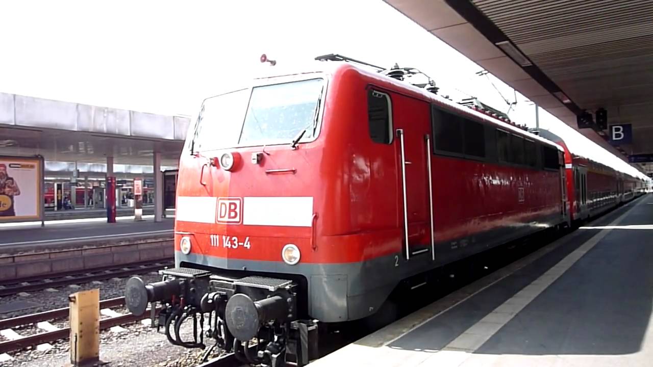 Abfahrt des RegionalExpress (RE) nach Braunschweig mit Sound der BR 111