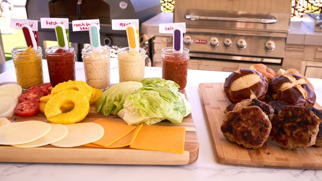 GoodCook + @CraftsyYouTube Build Your Own Burger Bar