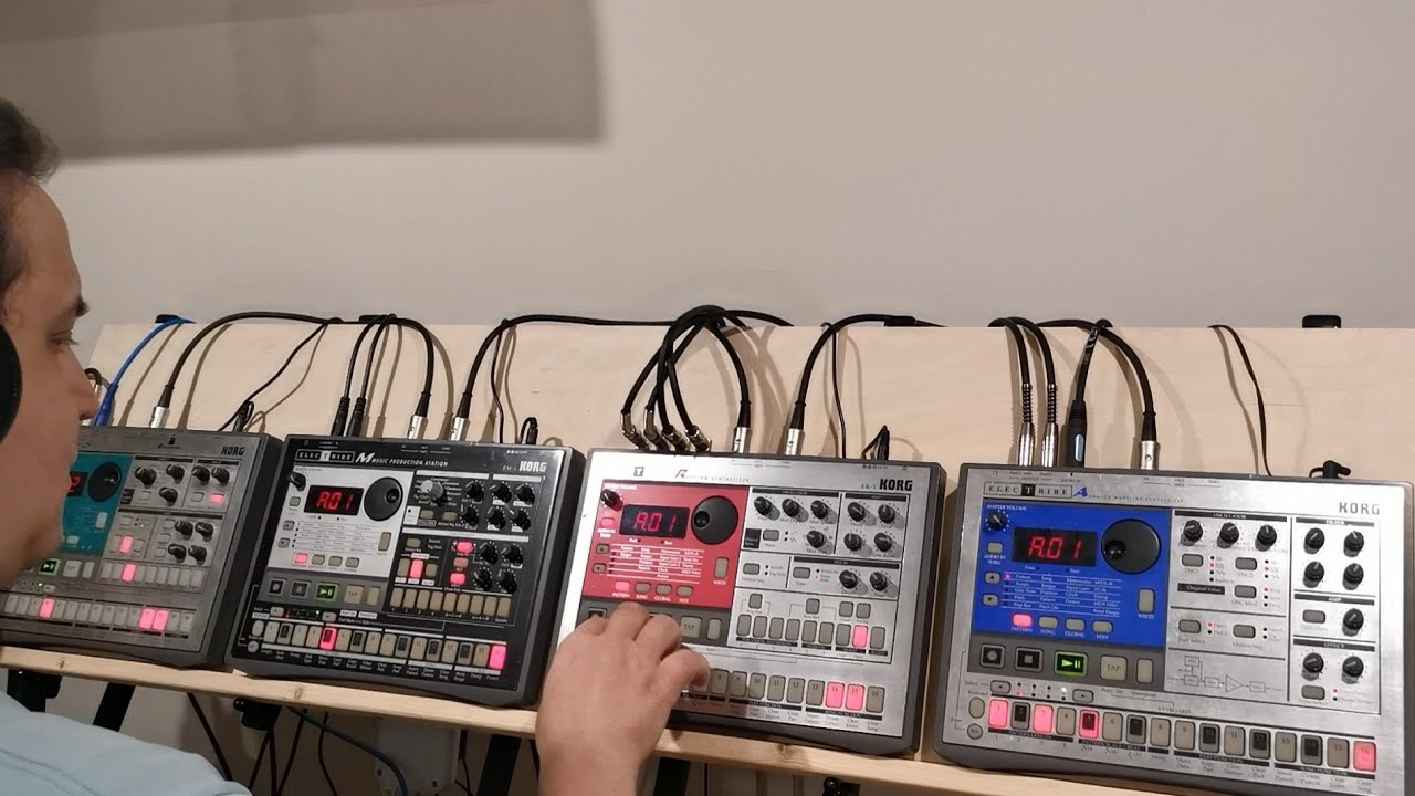 Jungle jam on my Korg Electribes like it is 1999