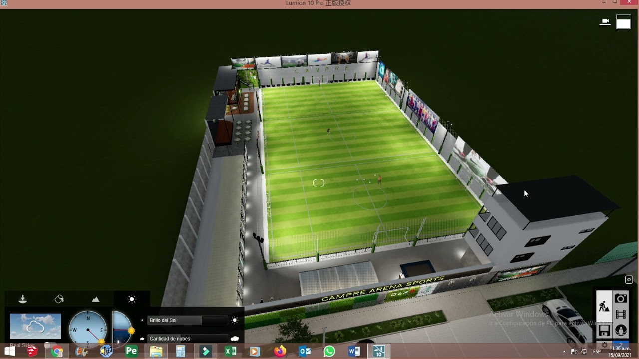 CANCHA DE GRASS SINTÉTICO- CAMPRE ARENA SPORTS