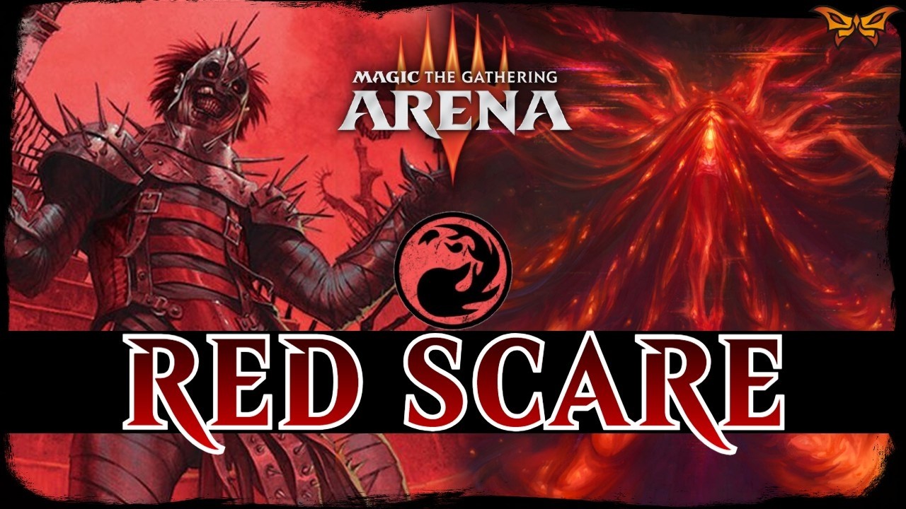 BURN IT BEST | MTG Arena - Mono Red Aggro Burn Jank Combo DUSKMOURN Standard Deck