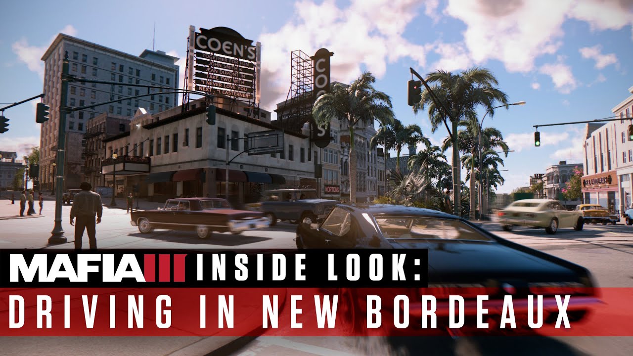 Mafia III Inside Look &ndash; Driving in New Bordeaux