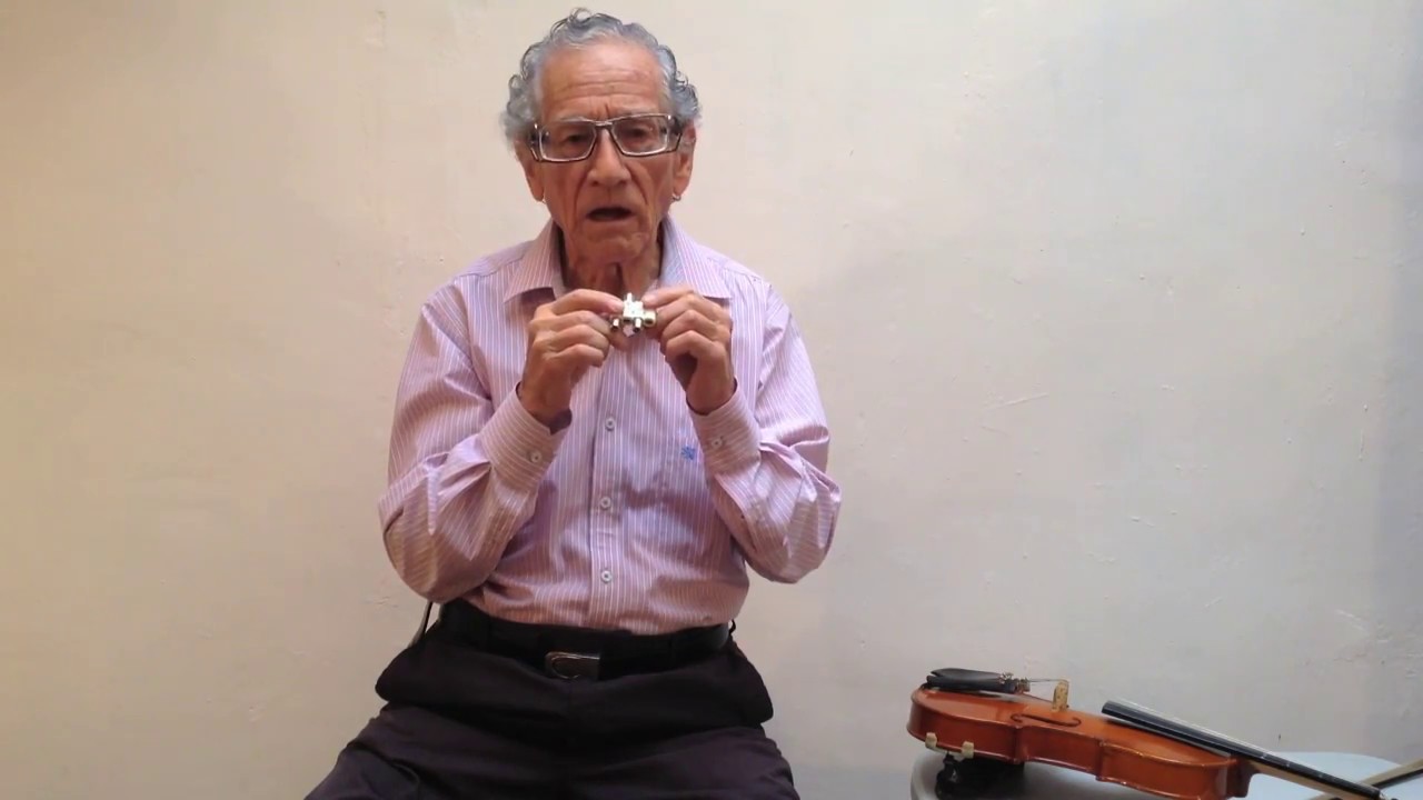Afinacion del violín