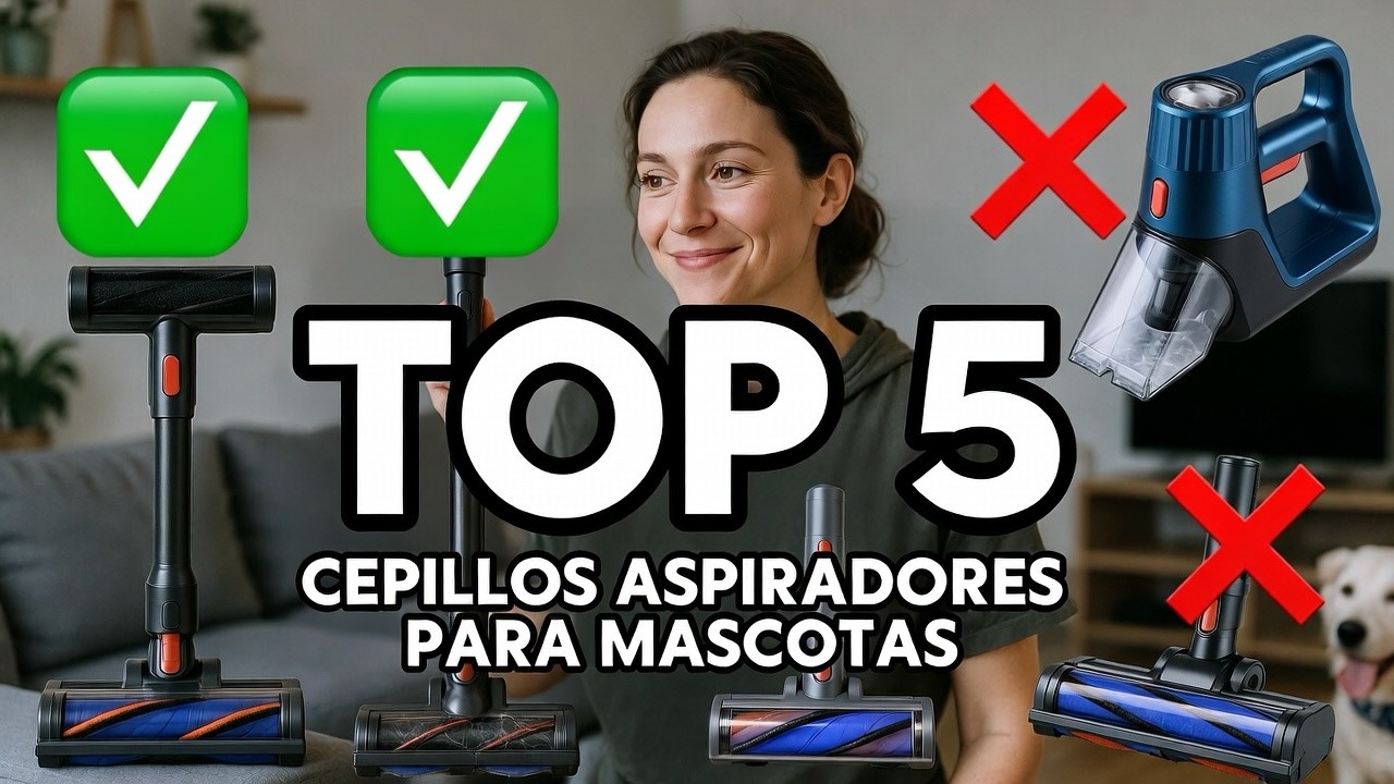 ¿Qué Cepillo Aspirador para Mascotas Comprar en 2026? Los 5 MEJORES Aspiradores de Pelo para mascota
