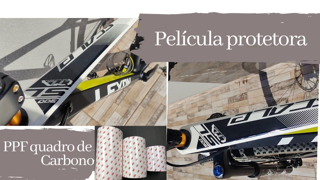 Instalação PPF Quadro de Carbono - Película Protetora