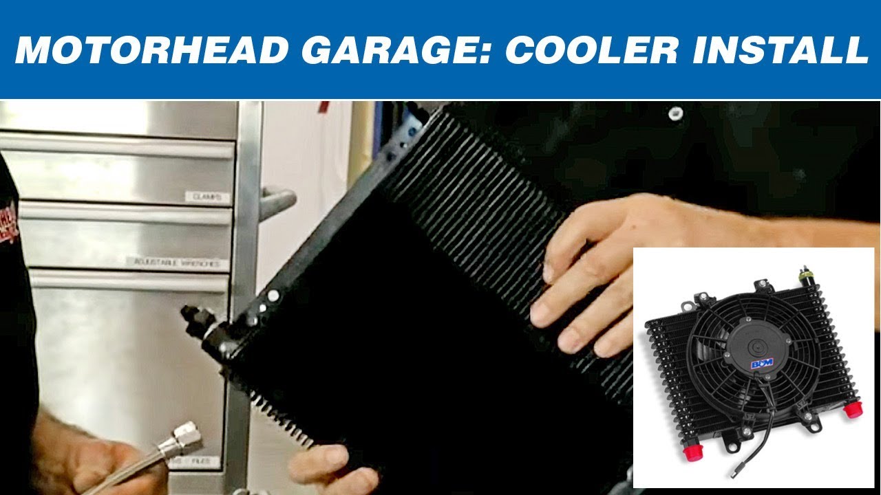 Motorhead Garage Installs a B&M Transmission Cooler