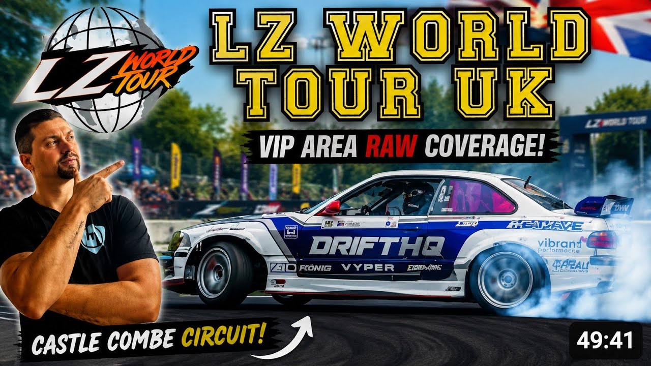 Турне Adam LZ World Tour впервые пройдет на трассе Castle Combe Circuit в Великобритании!!!