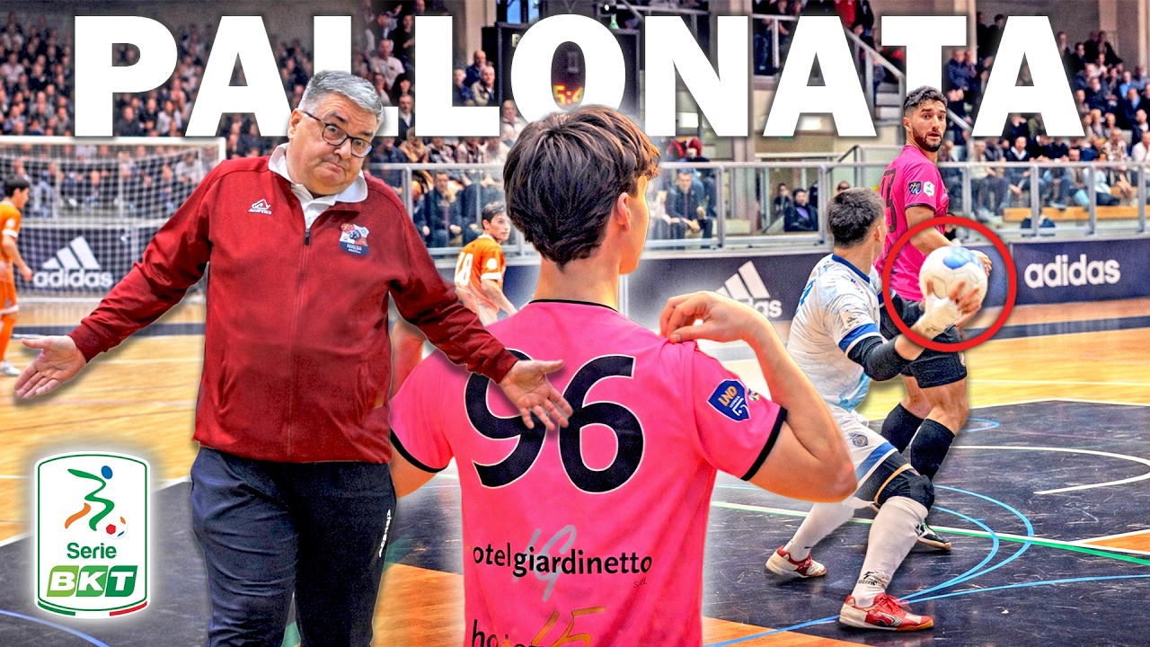 🤕⚽ SEGNA con una PALLONATA in FACCIA: GOAL ASSURDI in SERIE B di futsal!