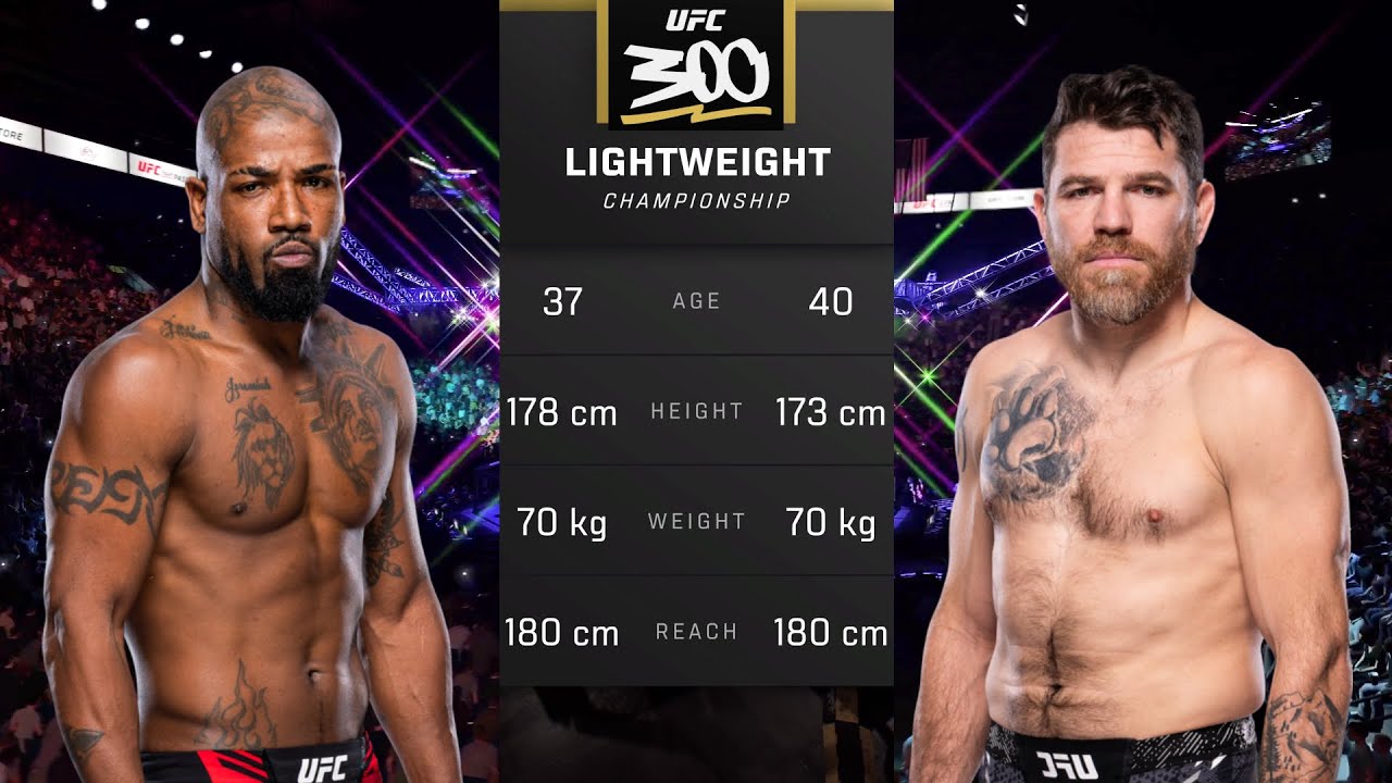 Bobby Green vs Jim Miller Full Fight - UFC 300 Fight