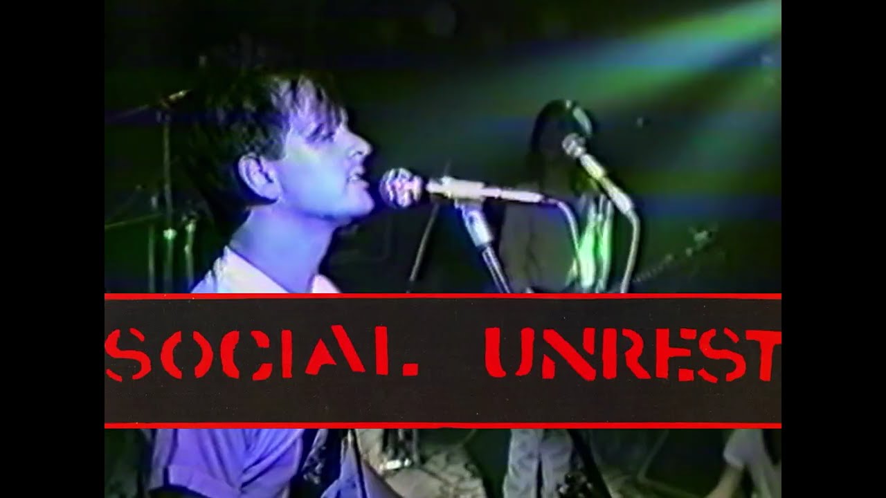 Social Unrest Live in Ljubljana 1987 (part 1)
