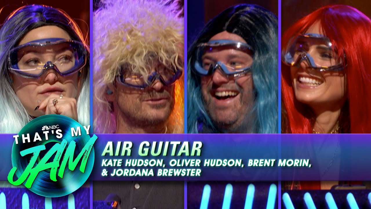 Air Guitar with Kate and Oliver Hudson, Jordana Brewster and Brent Morin | That’s My Jam