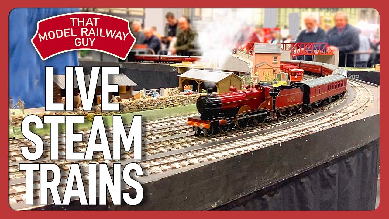MINIATURE MARVELS! Incredible Gauge 1 LIVE STEAM locomotives!