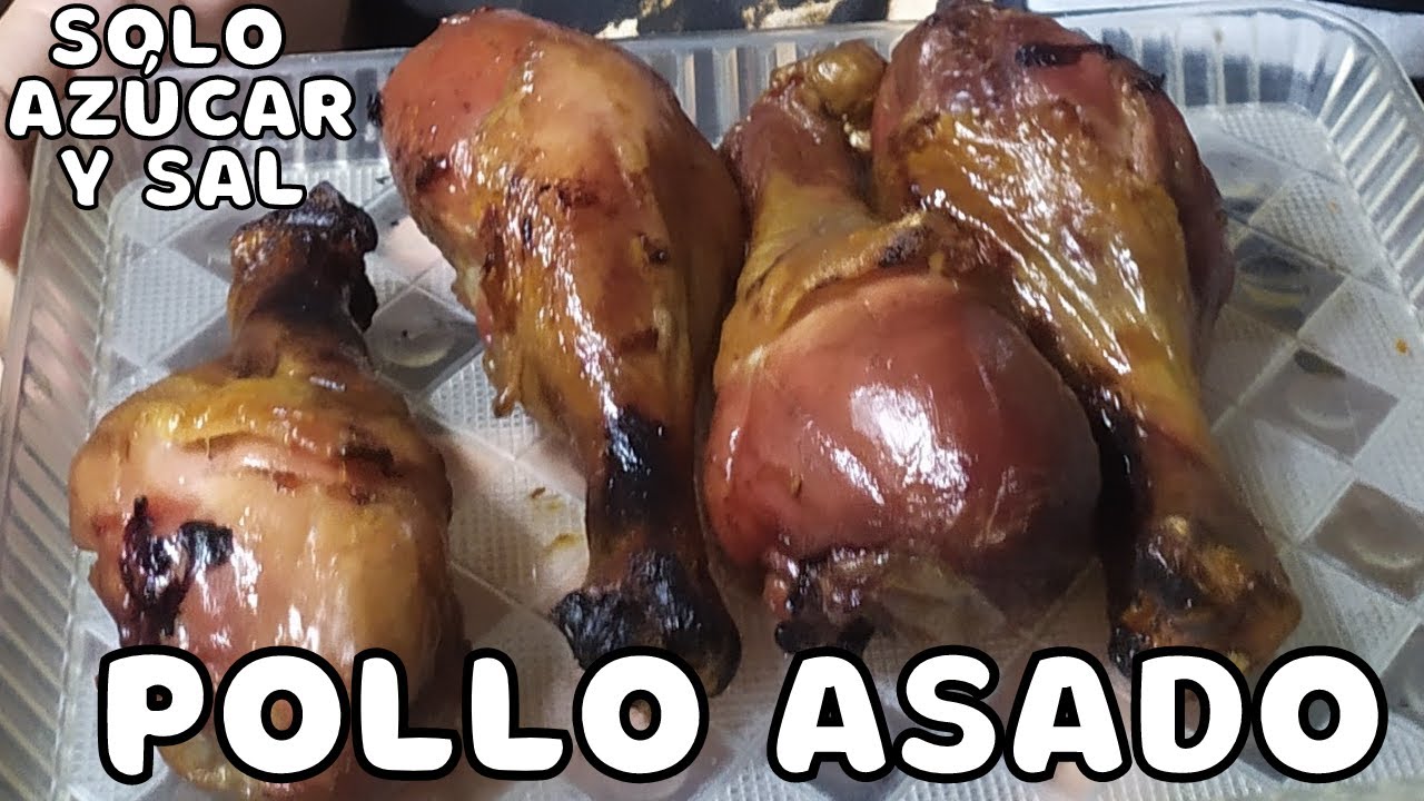 Cómo COCINAR POLLO ASADO sólo con AZÚCAR Y SAL | POLLO CURADO CASERO | @RaisaZequeira
