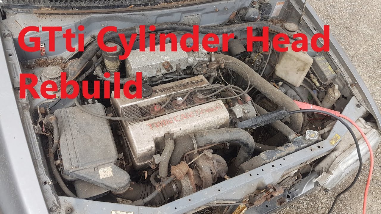 Daihatsu Charade GTti - Cylinder Head the Movie