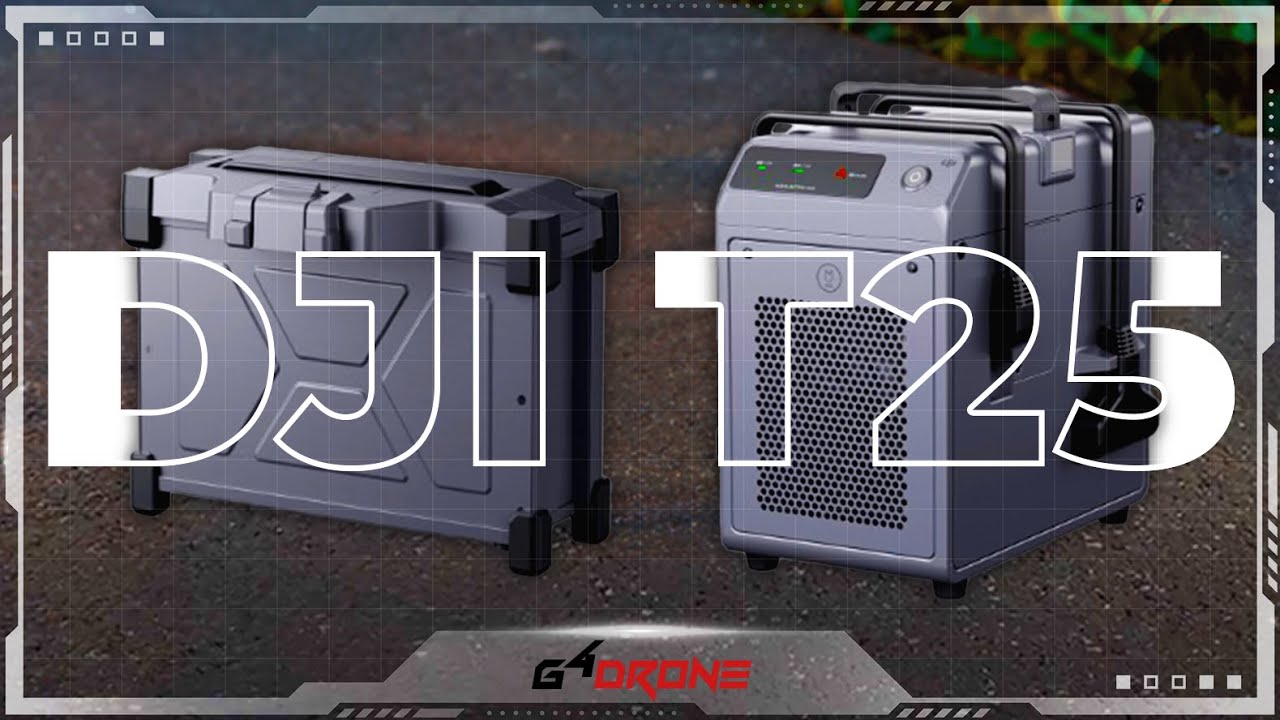 DJI Agras T25 ▶️ Ativação e atualização do carregador (Drone Agrícola)