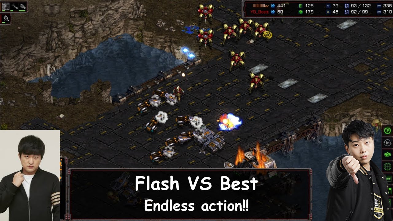 [Starcraft] Bình luận: Flash (T) vs Best (P) on Retro