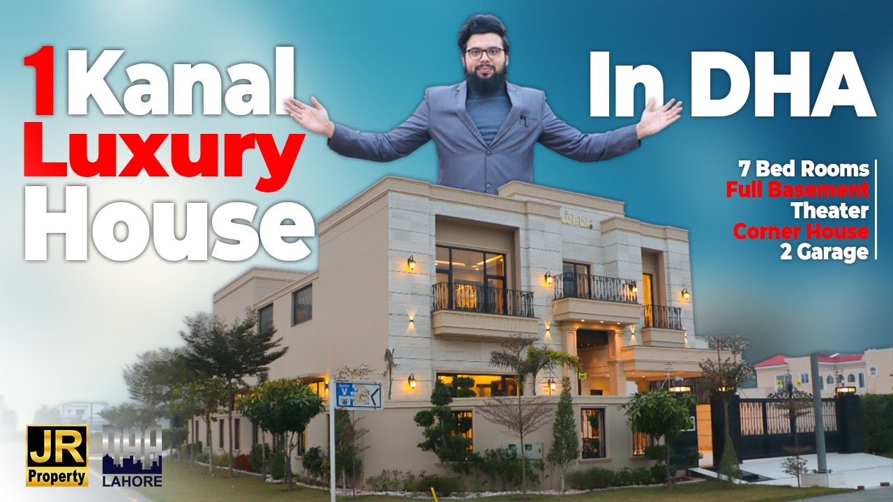 Luxury 1 Kanal House In DHA Phase 8 | House Tour | Fahad Asif | JR Property