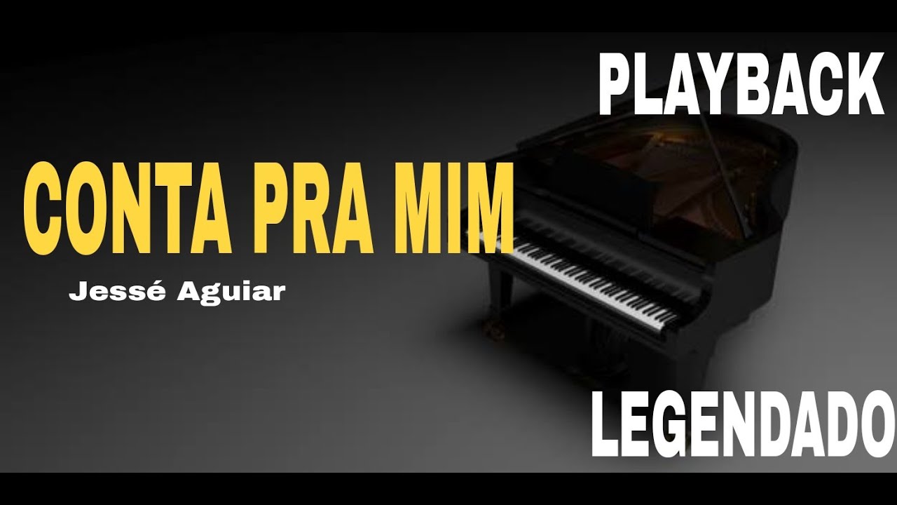 Playback - Conta Pra Mim | Versão Jessé Aguiar [ Stella Laura ] #ComLegenda