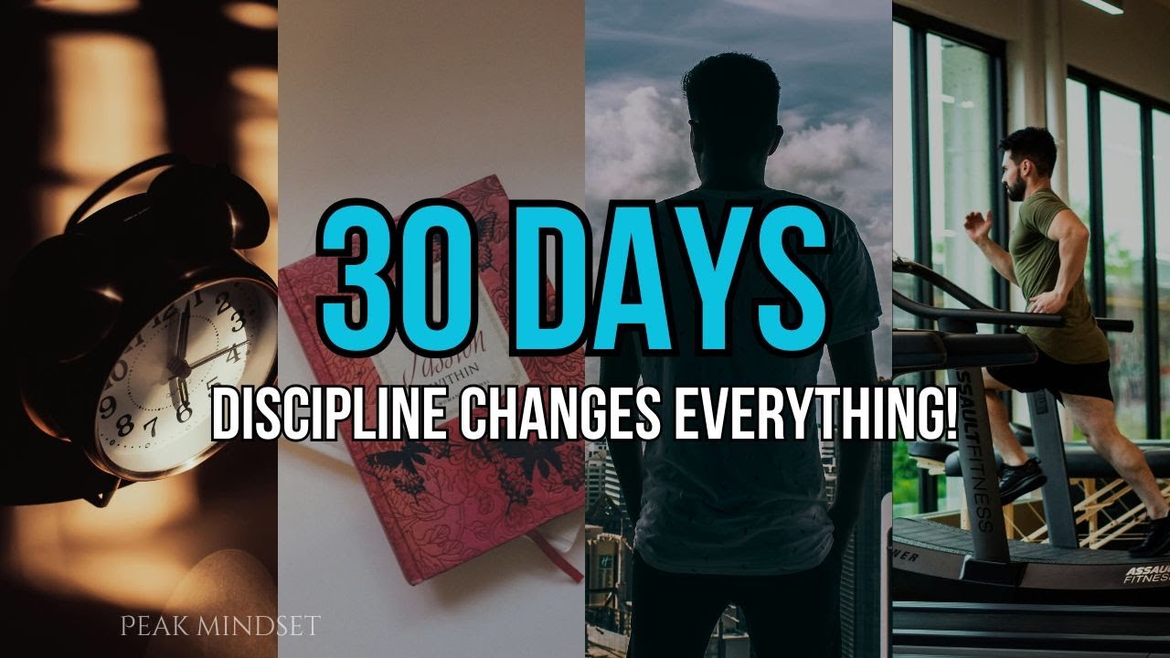 30 Days of DISCIPLINE Changed My Life (Try this)