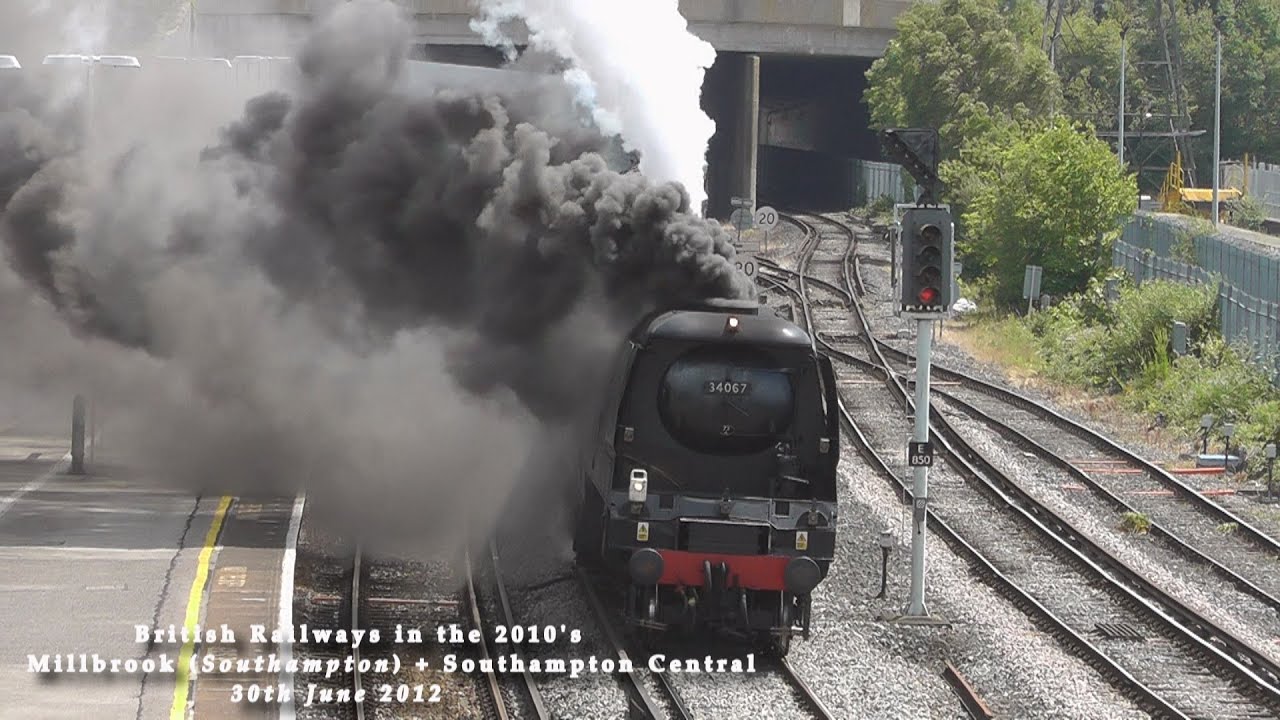 BR in the 2010s Millbrook (Southampton) + Southampton Central on 30th June 2012