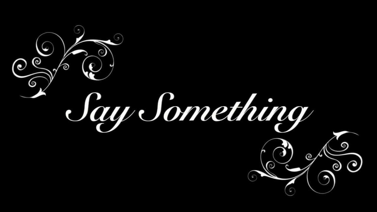 Say Something - A Great Big World (Male Cover by Stefan Rust)